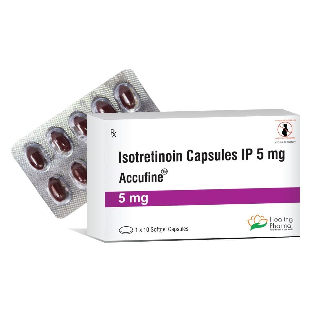 Accufine 5 mg Capsule packaging