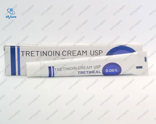 Tretiheal 0.05% Cream packaging
